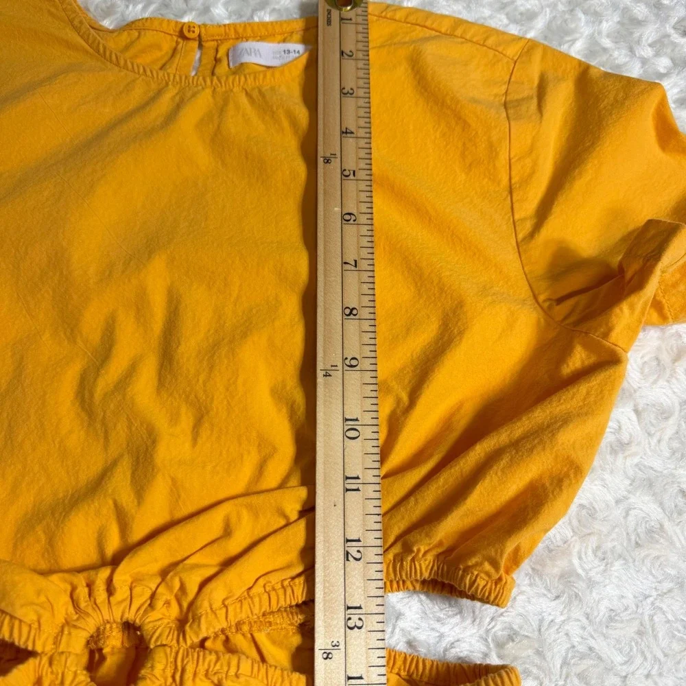 Zara vibrant mustard